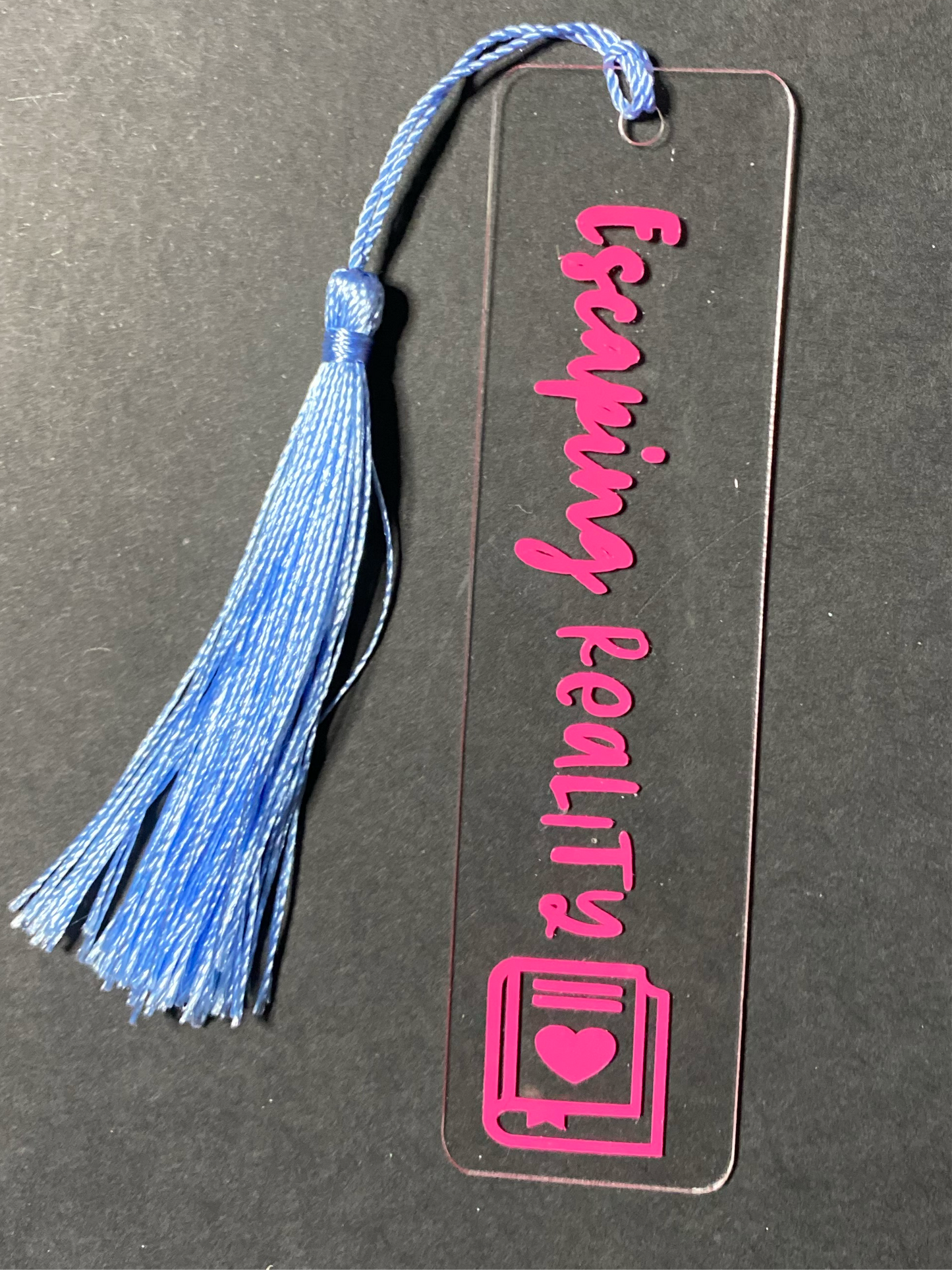 “Escaping Reality ” Acrylic Bookmark - Perfect Gift for Book Lovers