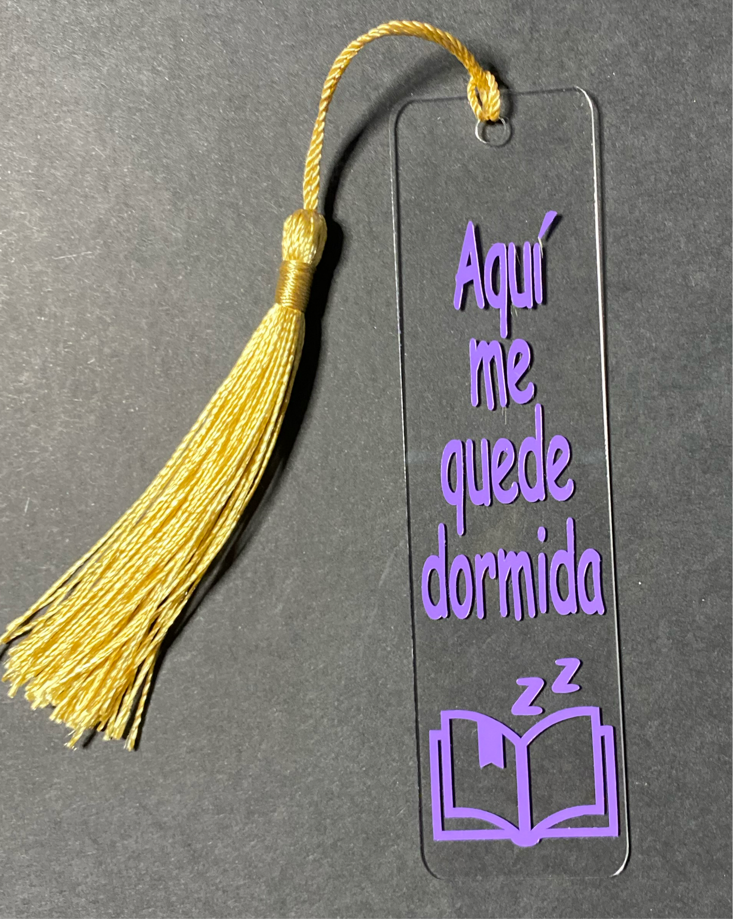 “Aquí me quede dormida” Bookmark - Perfect Gift for Book Lovers