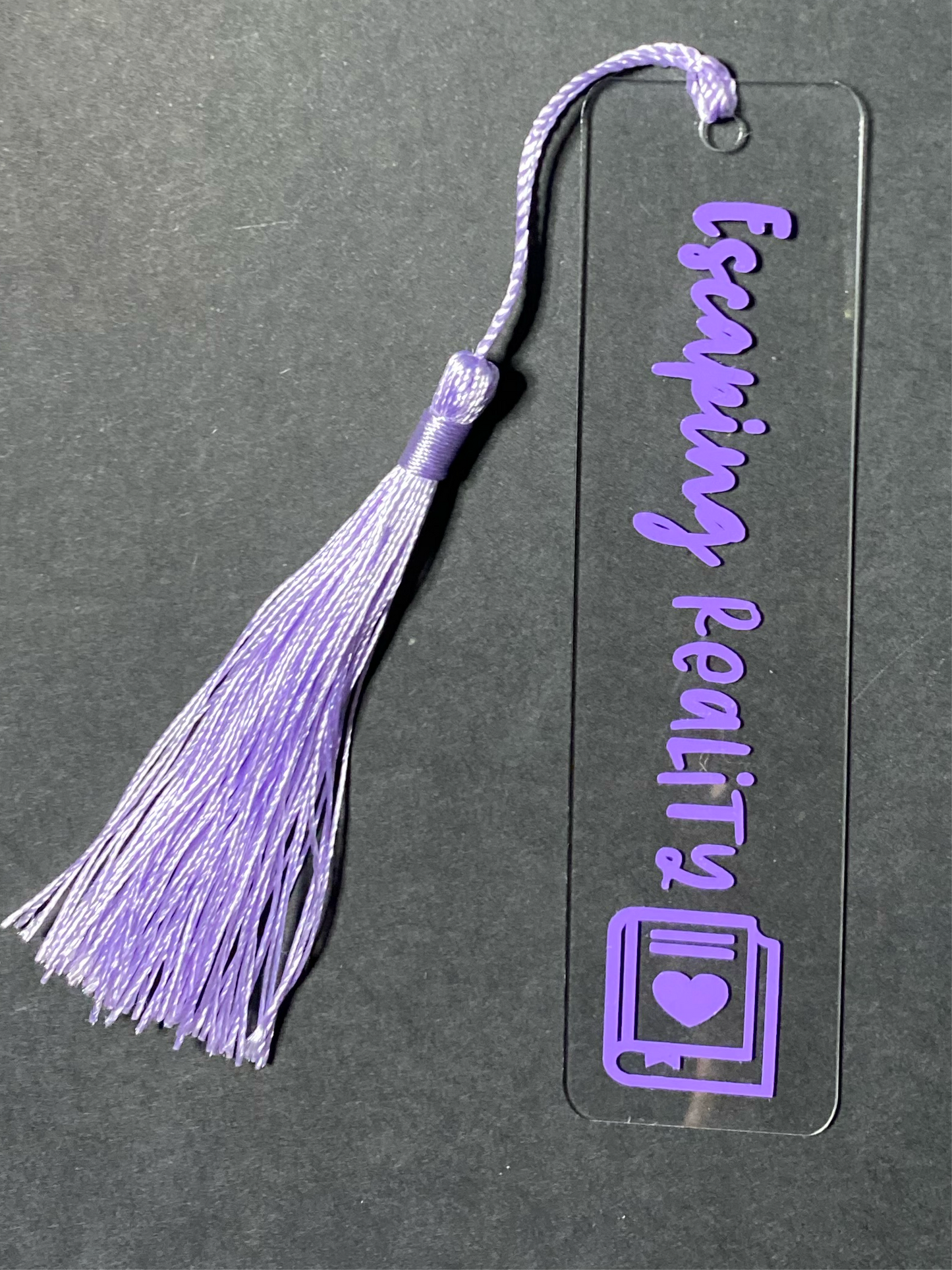 “Escaping Reality ” Acrylic Bookmark - Perfect Gift for Book Lovers