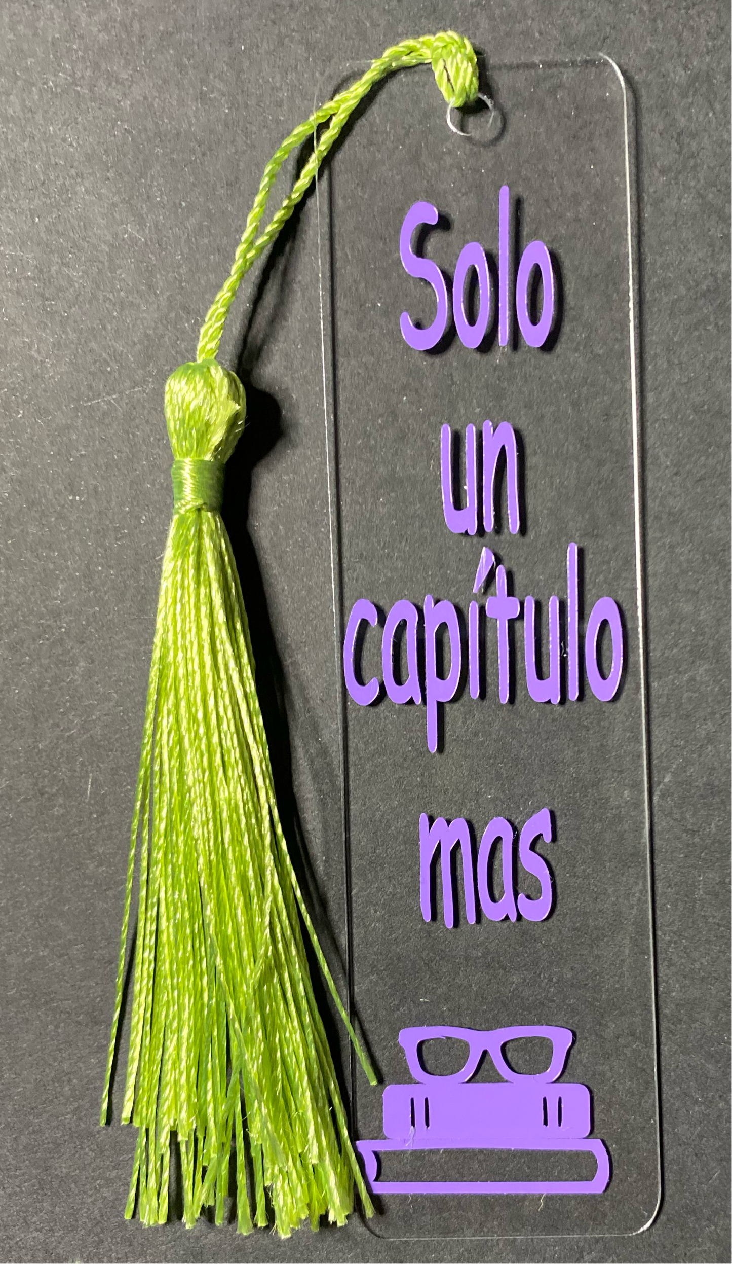 “Solo un capitulo mas” Bookmark - Perfect Gift for Book Lovers